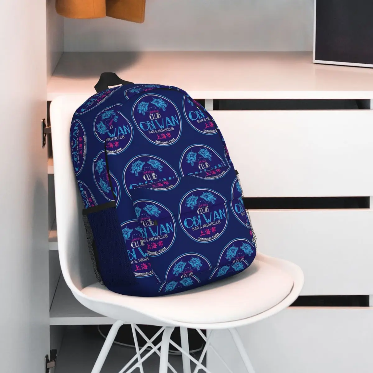 Club Obi Wan Backpack Hot Sale Daypack Large Capacity Boys Girls BookBag Shoulder Bags for Men Women School Bag