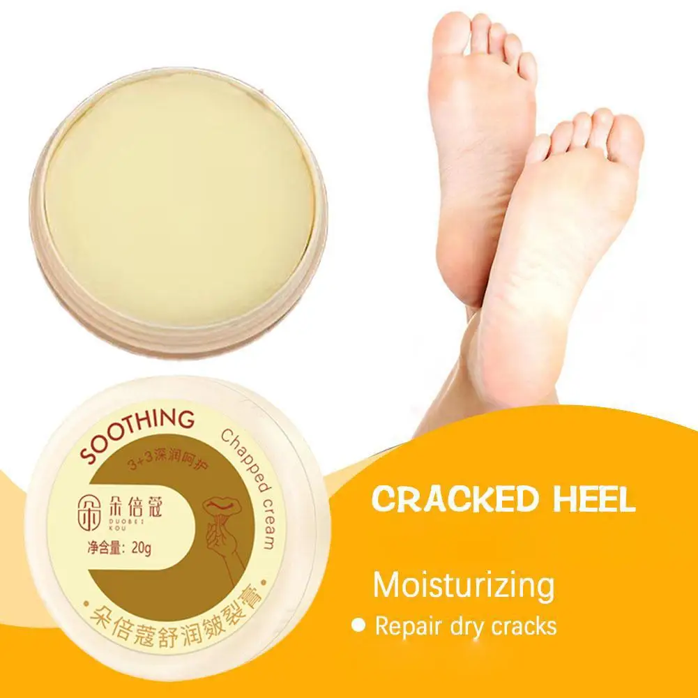 Anti-cracked Chapped Drying Cream Dead Skin Removal Feet Care Skin Soothing Hand Smooth Repair Nourishing 20g M1F8