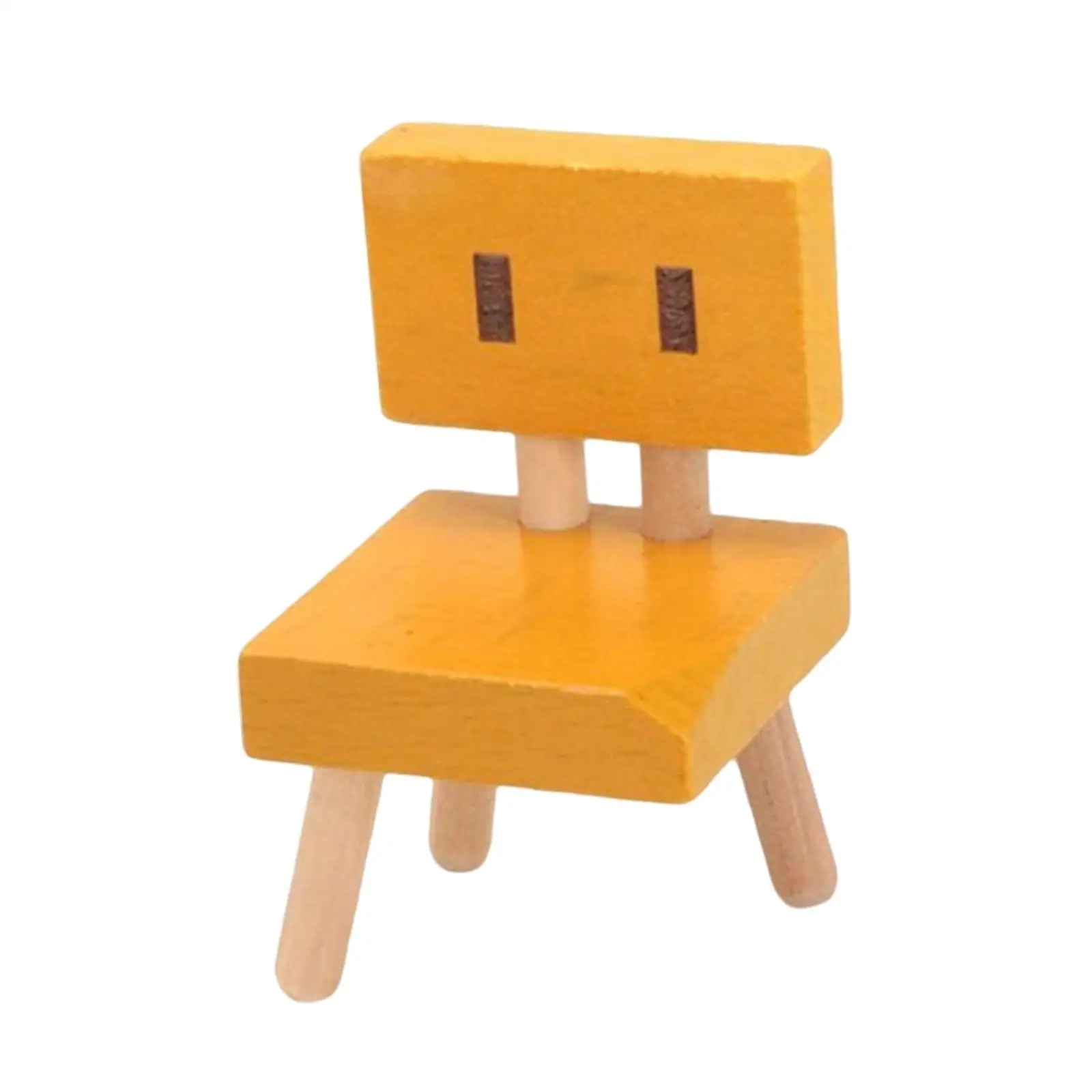 Mini Small Chair Ornament Desktop Mini Chair for Desk Living