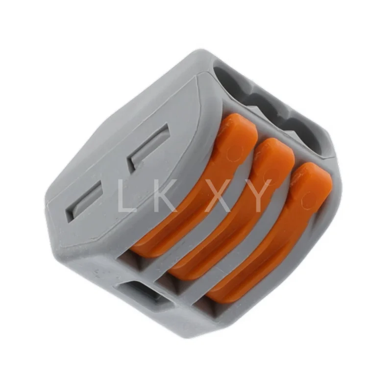 

10pcs/lot 222-413 SPLICE LEVER 28-12 AWG 3POS