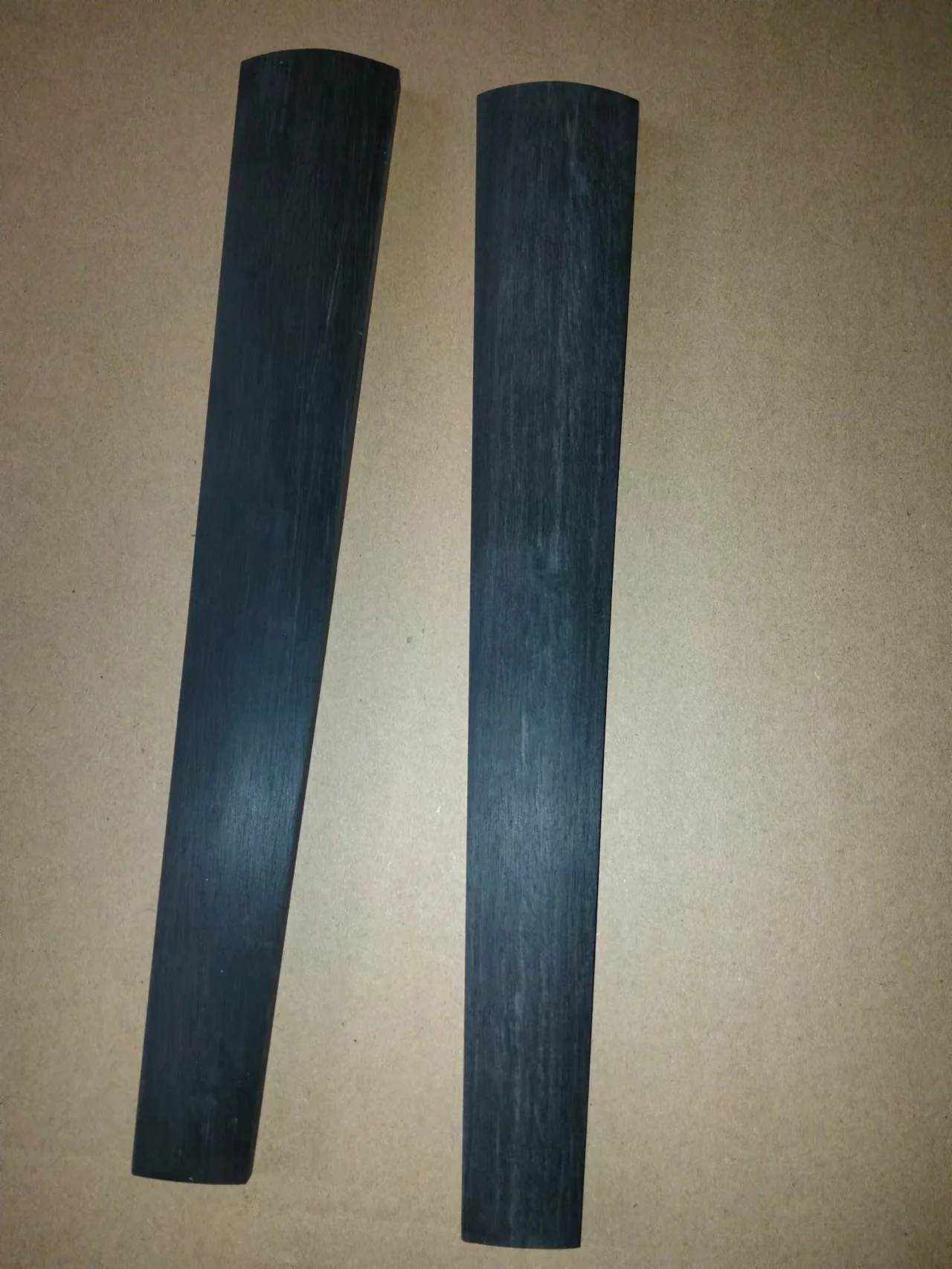 1 PCs VIOLA Fingerboard 310mm in Length Ebony Fingerboard Black Ebony Viola Parts