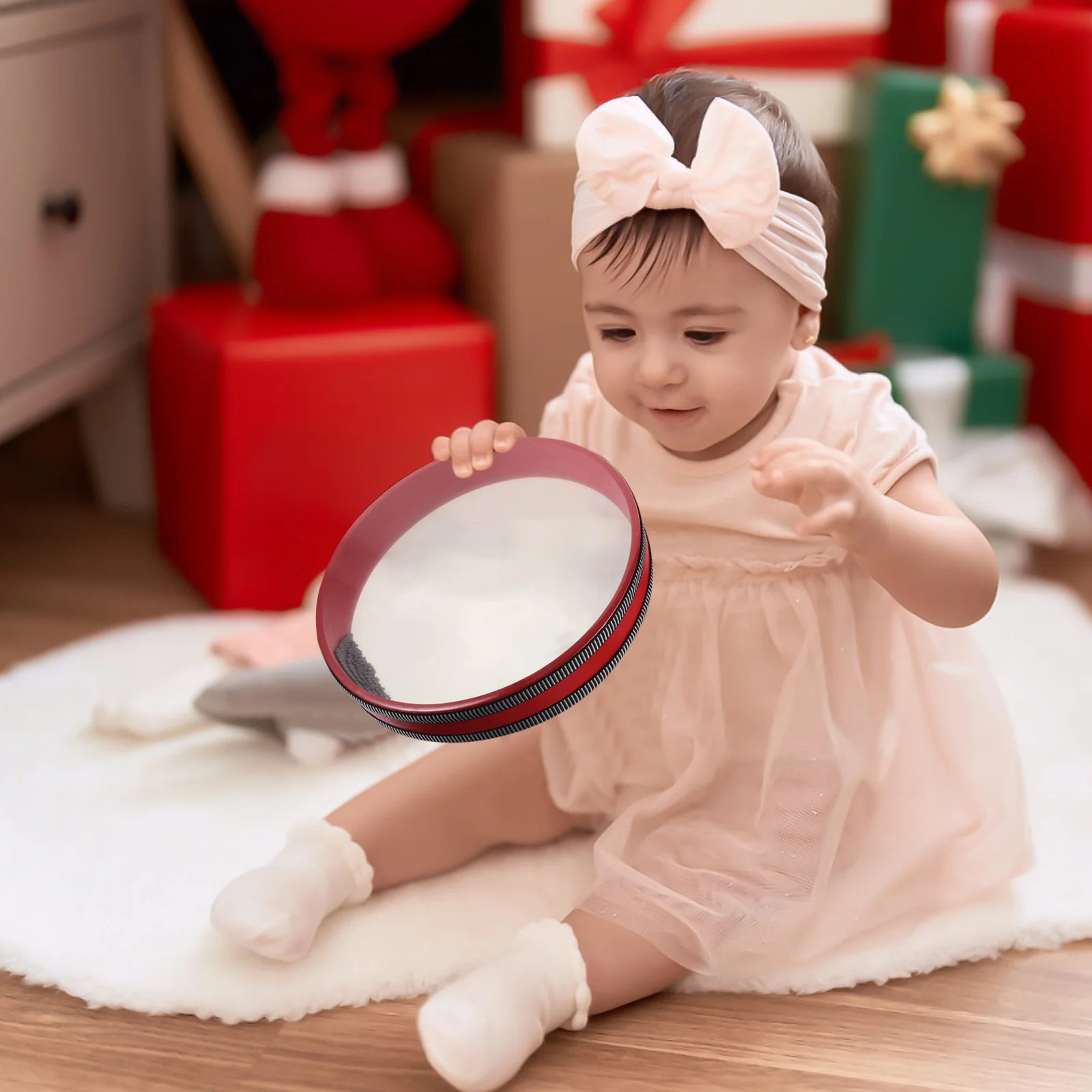 

Orff Surf Drum Gentle Sea Sound Kids Percussion Prop Music Hand Instrument Children Wave Children's