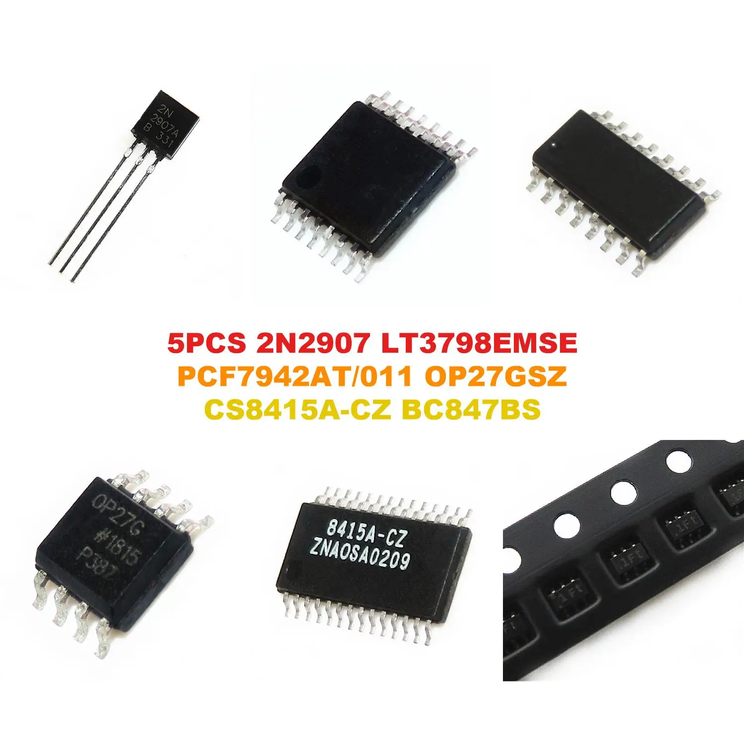 2N2907 LT3798EMSE PCF7942AT/011 OP27GSZ CS8415A-CZ BC847BS