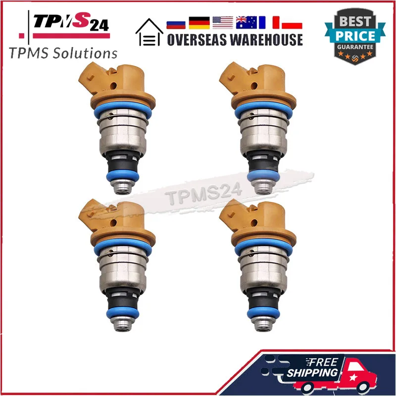 4Pcs Fuel injector 35310-02800 3531002800 For KIA New Morning 17、Ray 11、Morning 2008-2015