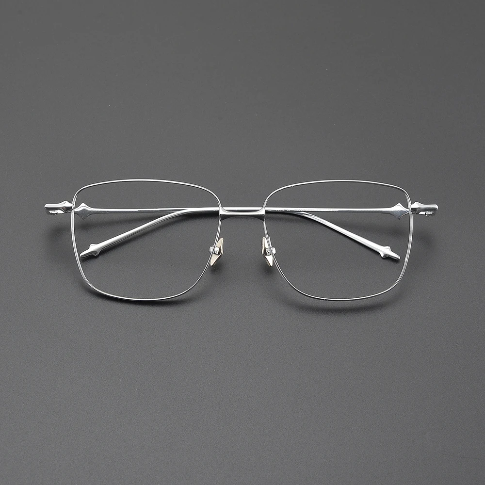 2024 Korea Fashion GM Style Titanium ACADEMYA Glasses Frame Men Women Square Designer Vintage Prescription Reading Eyeglasses