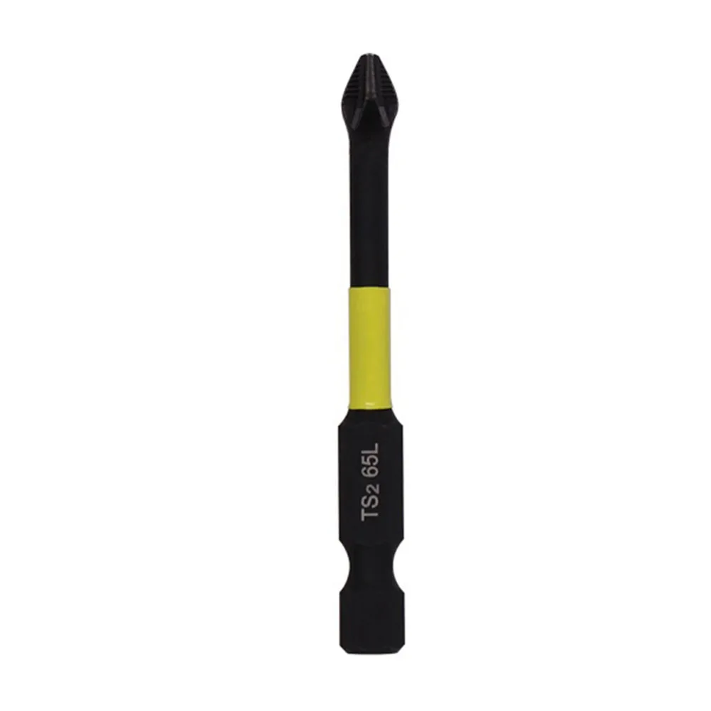 Punta magnetica a croce punta per cacciavite a vento resistente cacciavite a croce PH2 antiscivolo trapano elettrico a mano in acciaio legato esagonale da 6.35mm