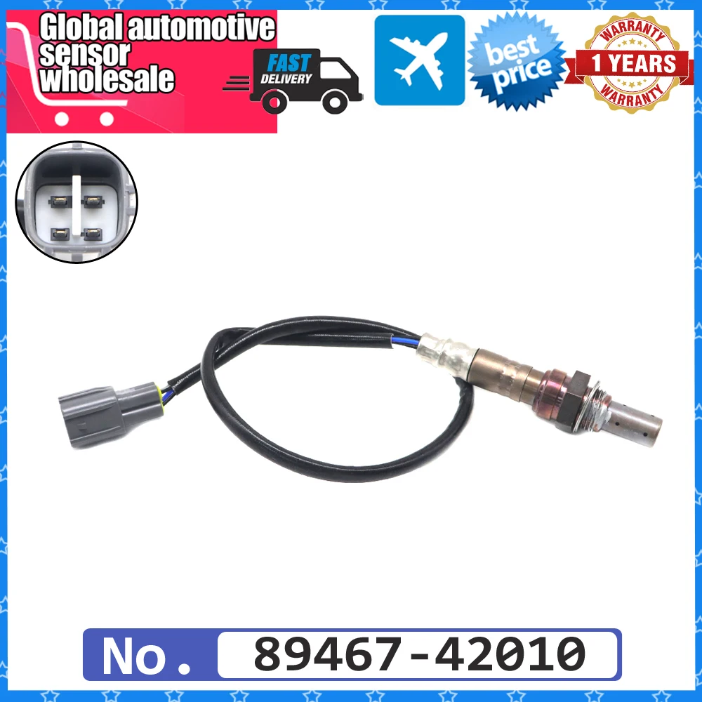 รถใหม่ 89467-42010 ต้นน้ําด้านหน้า Air การใช้ Ratio Lambda ออกซิเจน O2 Sensor สําหรับ Toyota RAV4 2.0L 2001 2002 2003 234-9023 2349023