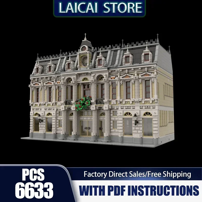 

The Royal Opera Moc Building Bricks Modular Technology Modular City Building Model Blocks Gifts Christmas Toys DIY Sets Assembly