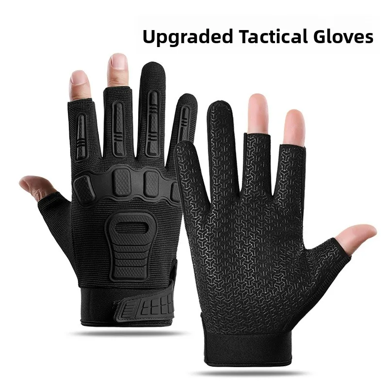 

Outdoor Anti-slip Thickened Tactical Gloves Women and Men Fitness Riding Climbing Protection Training Gloves Wear-resistant