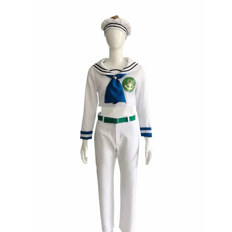 Higashikata Josuke Sailor Suits JoJo's Bizarre Adventure Cosplay Costume Halloween Carnival Outfits