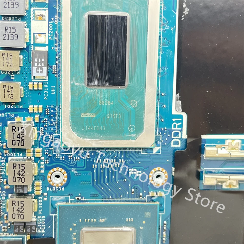 Imagem -03 - Original para Dell Xps 15 9510 Laptop Motherboard Srkt3 I711800h Rtx3050ti 1v4t3 01v4t3 Cn01v4t3 100 Totalmente Teste