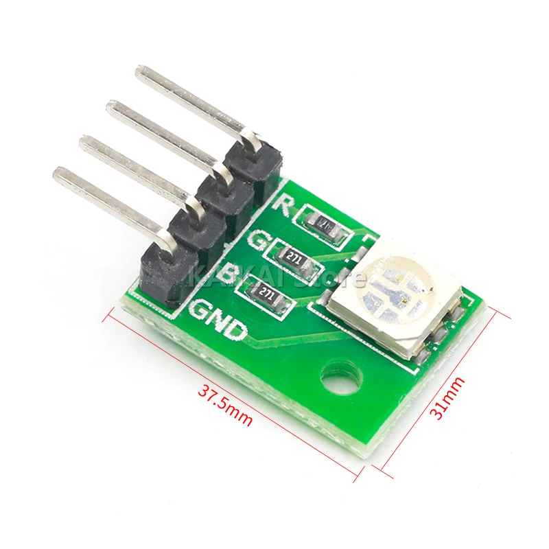 Módulo LED RGB SMD de 3 colores, 5050 a todo color, Pwm, LED tricolor para Arduino MCU