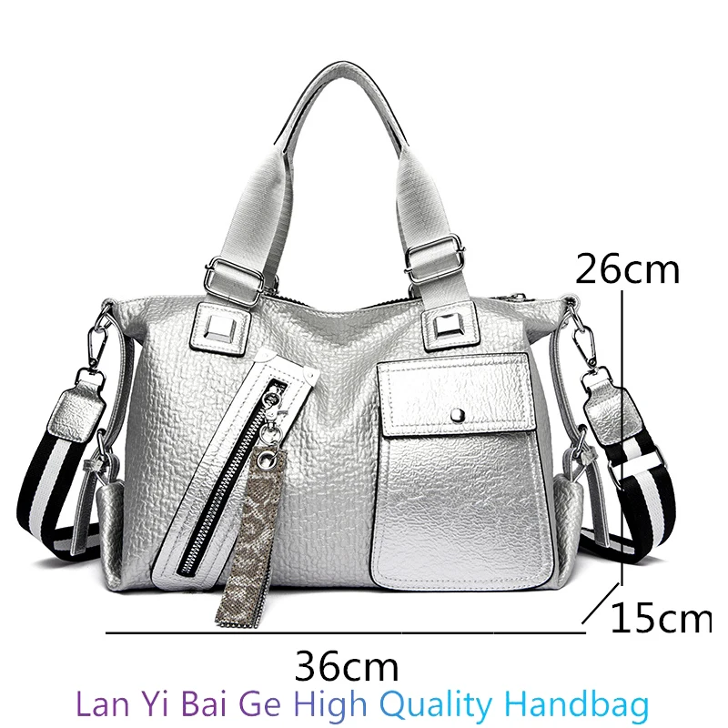 Genuine Brand Leather Handbag Women Bags 2024 Luxury Large Capacity Ladies Shoulder Messenger Bag Designer Female Crossbody Tote