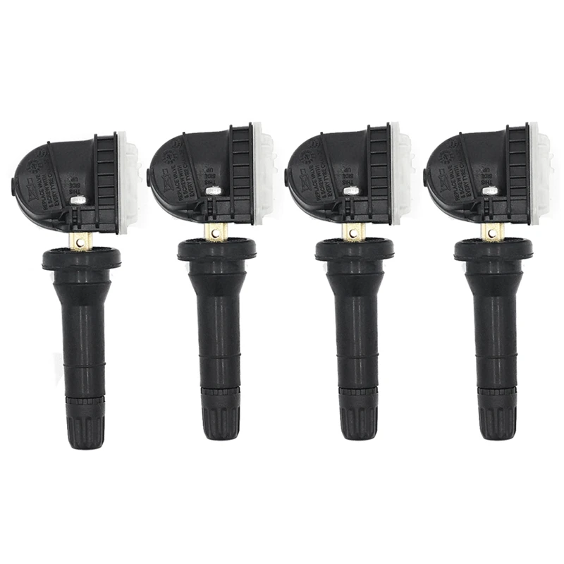 

4Piece Tire TPMS Pressure Sensor Tyre Pressure Monitor Module Black For BYD Tang EV Song Pormax Qin Han EV 2017-2019