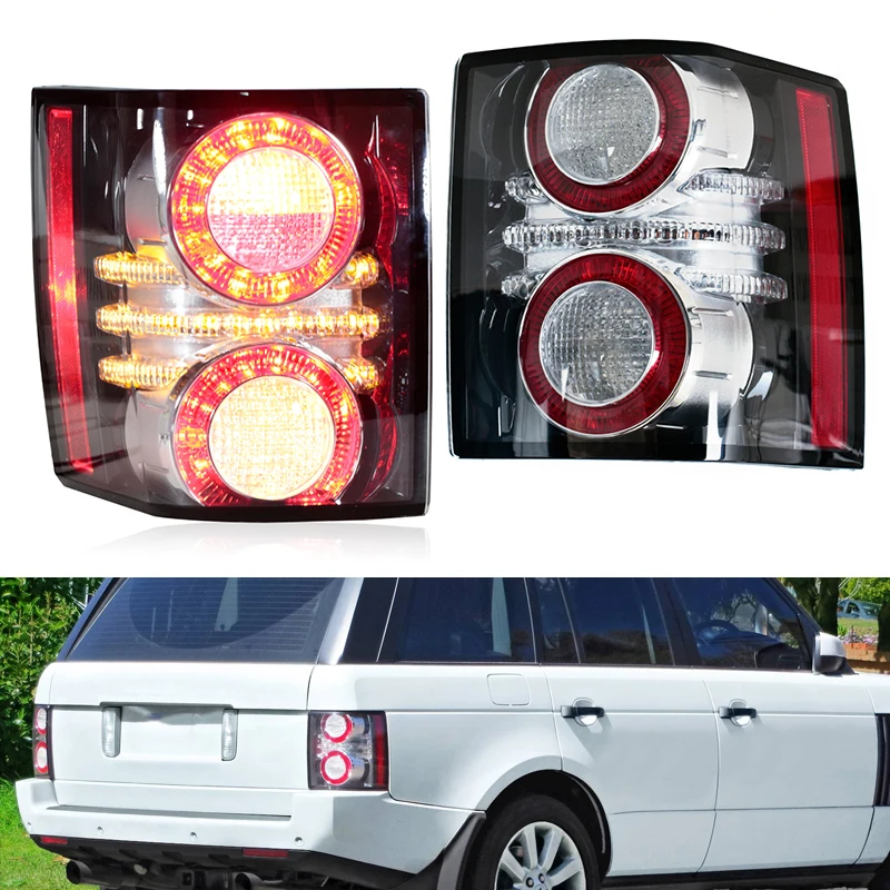 

Pop Car LED Tail Light For Land Rover Range Rover L322 HSE 2010 2011 2012 Rear Lights Driving Reversing Brake Lamp Turn Signal L