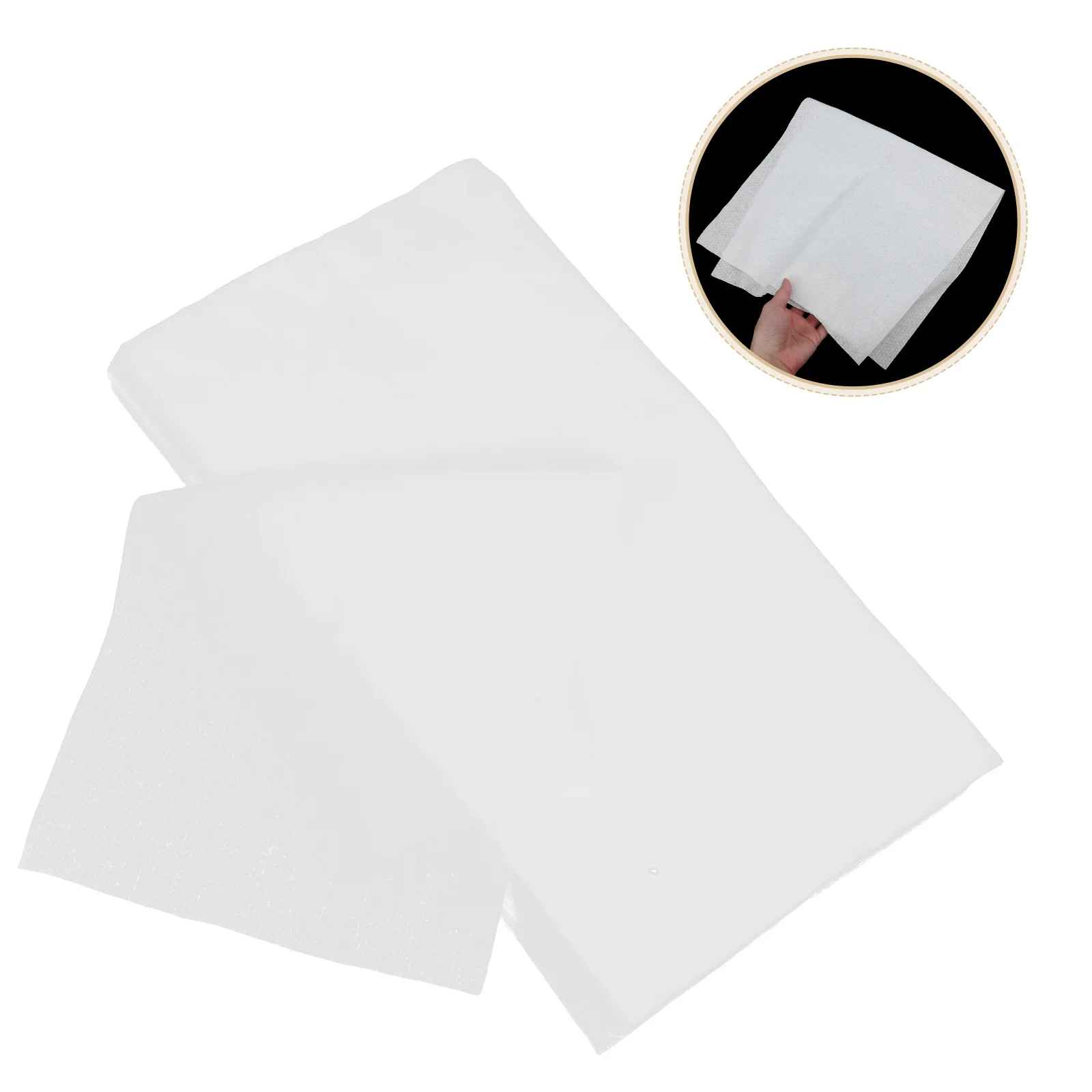 

50Pcs Disposable Non Woven Fabric Salon Nail Spa Foot Bath Towels for Manicure Pedicure