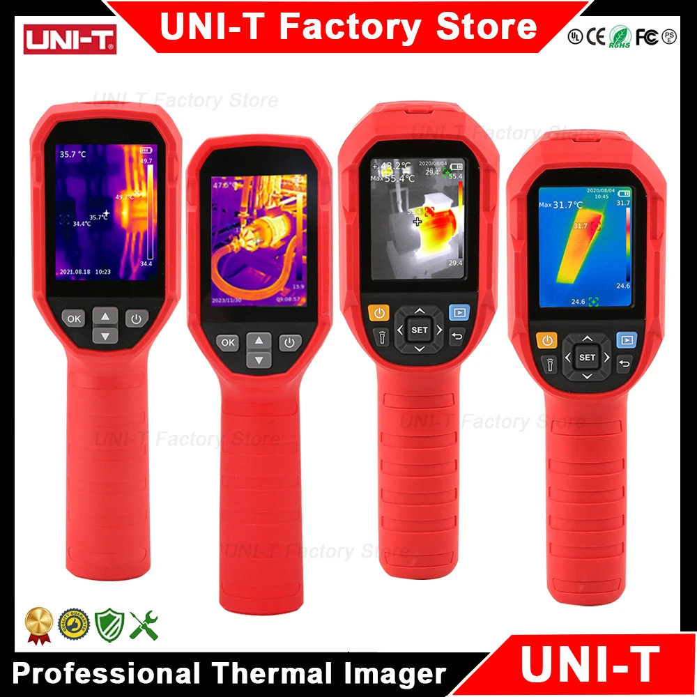 UNI-T UTi120S UTi160S UTi260A UTi260B Thermal Camera Professional Handheld Heat Image Camera for Construction Repair Inspection