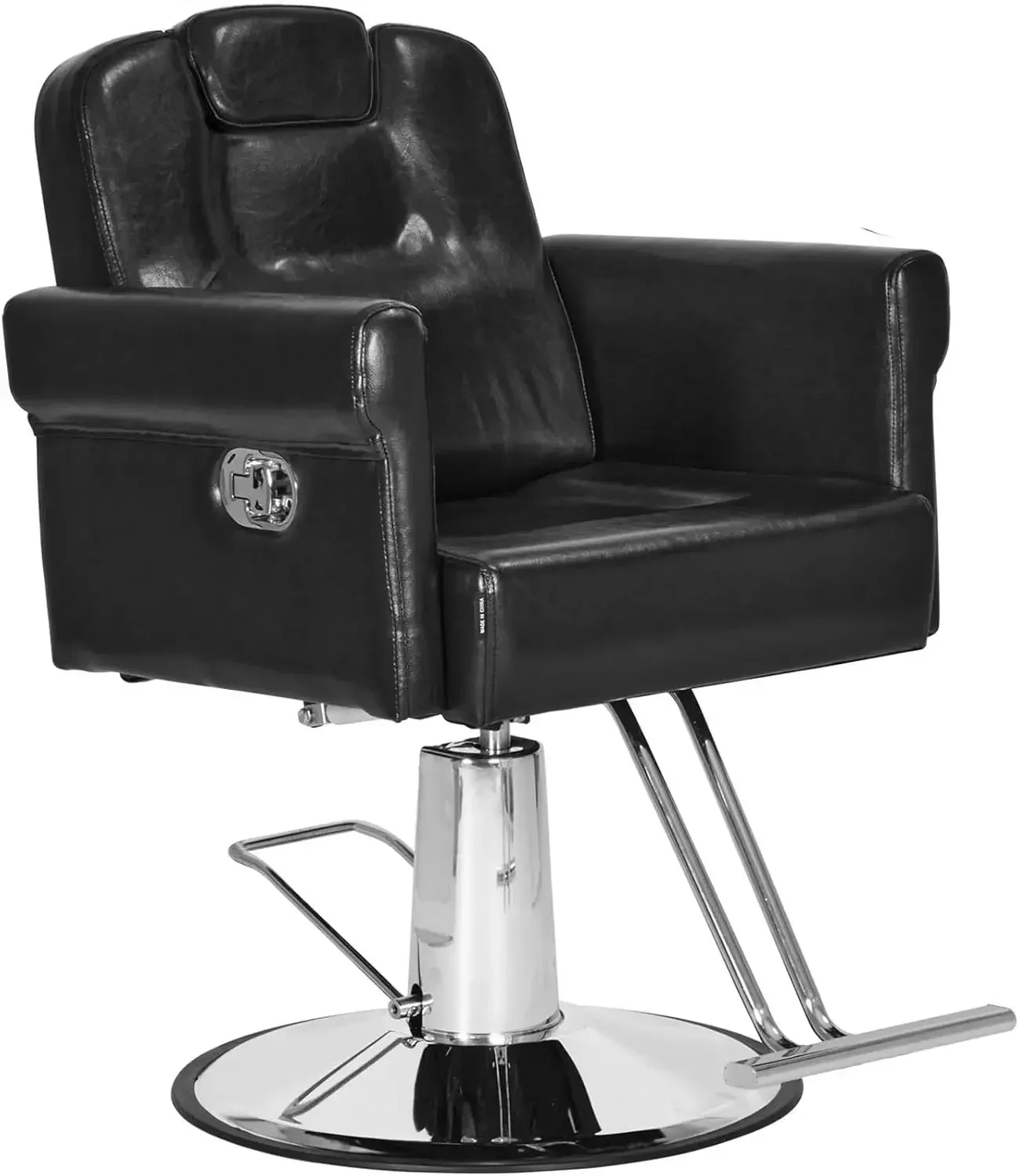 Barber Chair Recliner Salon Chair Hair Spa Chair, Removable Headrest, Adjustable Height 360 Degrees Swivel  Hair Salon Equipment