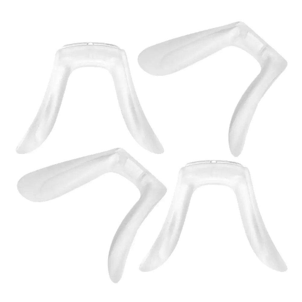 

4 Pcs Nose Pads Sunglass Replacement Non-slip Glasses Eyeglass Strip Soft Silicone Adjustable Design Durable