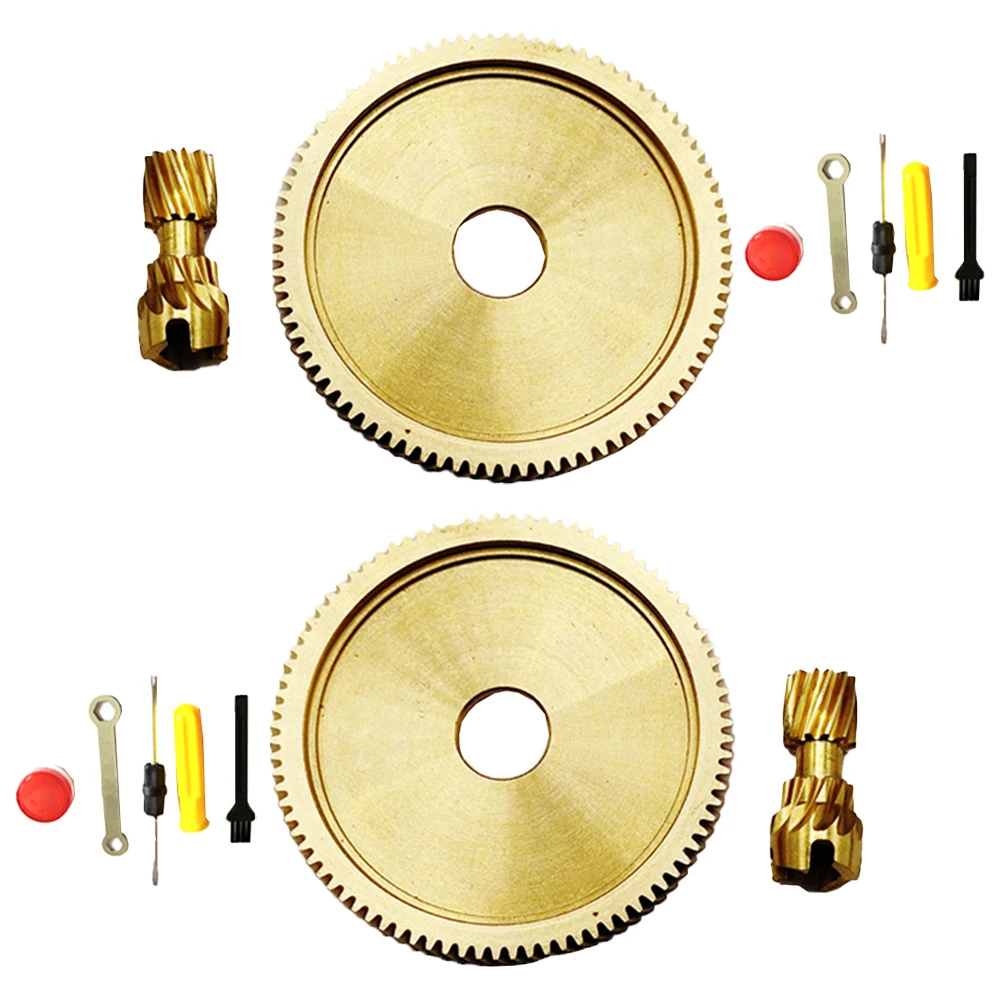 /Copper /Drive /Pinion Clutch Gear Set For DAIWA FUEGO SV Baitcasting Fishing Reel 7.3:1 Ratio Gold Metal Replacement Parts Repa view 6