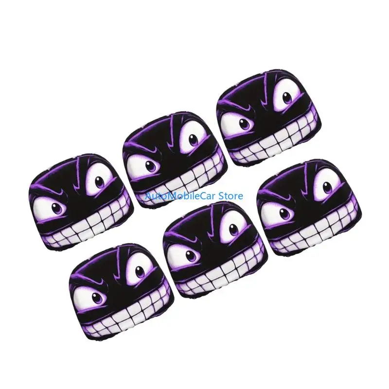 

G8TE Creative Pattern Headrest Covers Wear Resistant Fabric Simple Setups Interior Decors Accessory Upgrades Suitable for Car