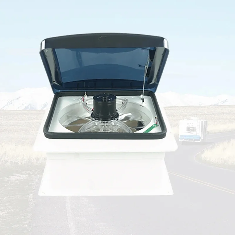 Caravan Roof Vent Fan Camper RV Motorhome Hatch Airflow in Rainy Days