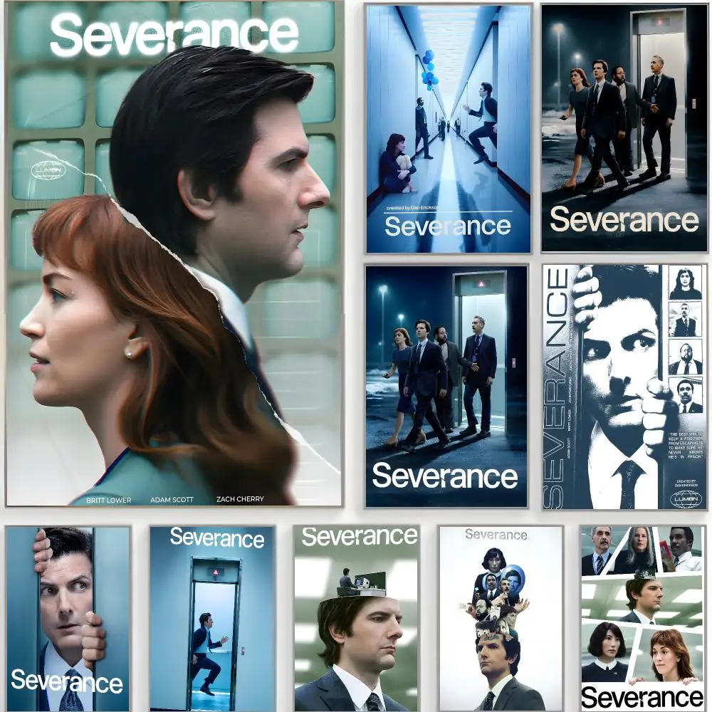 sci-fi series s-severance Poster Classic Wall Art  Home Decor  Peel and Stick Unframed