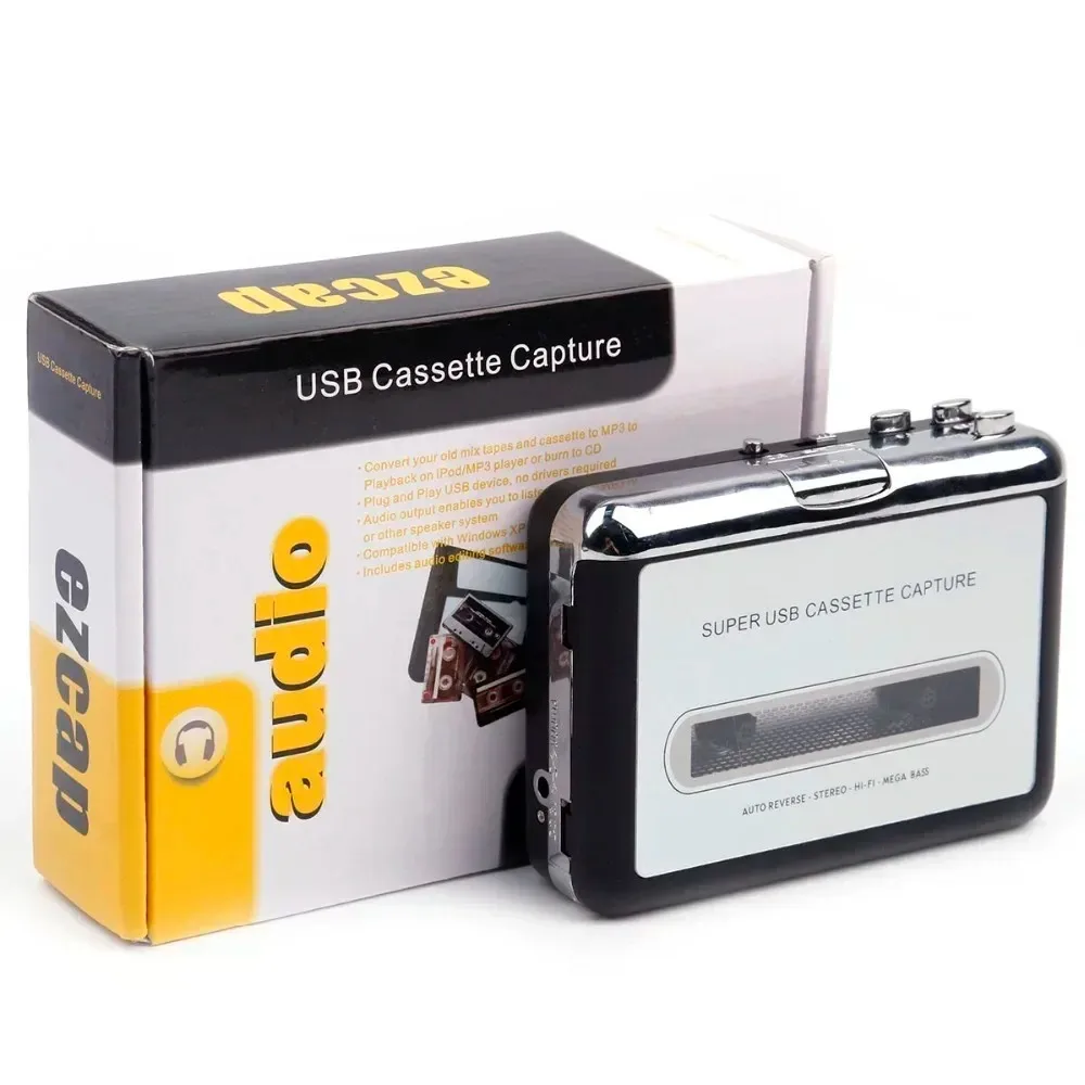 

Cassette Player Usb Cassette To Mp3 Converter Capture Audio Music Player Tape Cassette Recorder Drop Shipping