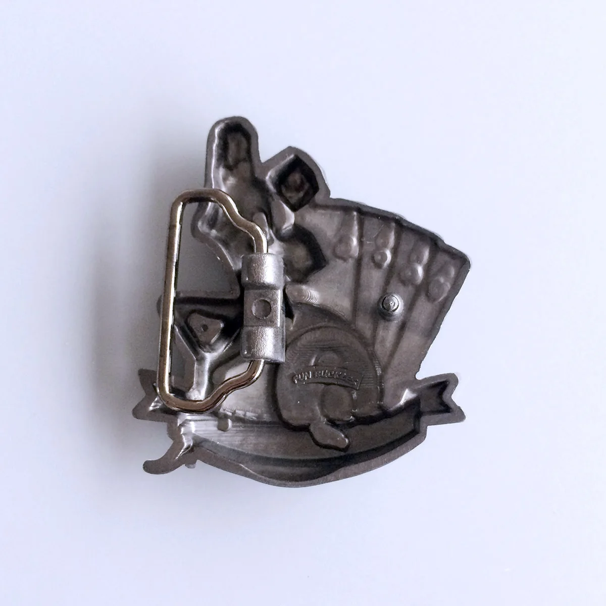 Vintage Lady Luck Casino Gamble Dice Enamel Belt Buckle BUCKLE-CS022