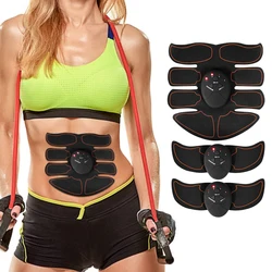 EMS Muscle Stimulation Smart Abdominal Muscle Trainer Wireless Fitness Training Massage Weight Loss Slimming Body Shaping Unisex