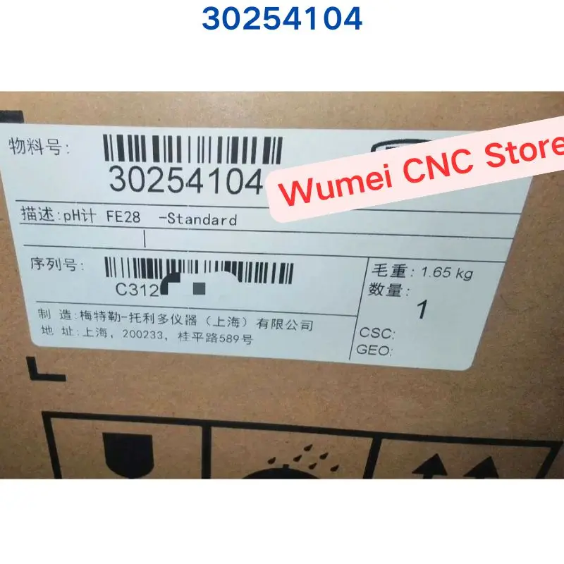 

Совершенно новый оригинальный pH-метр FE28, стандарт 30254104