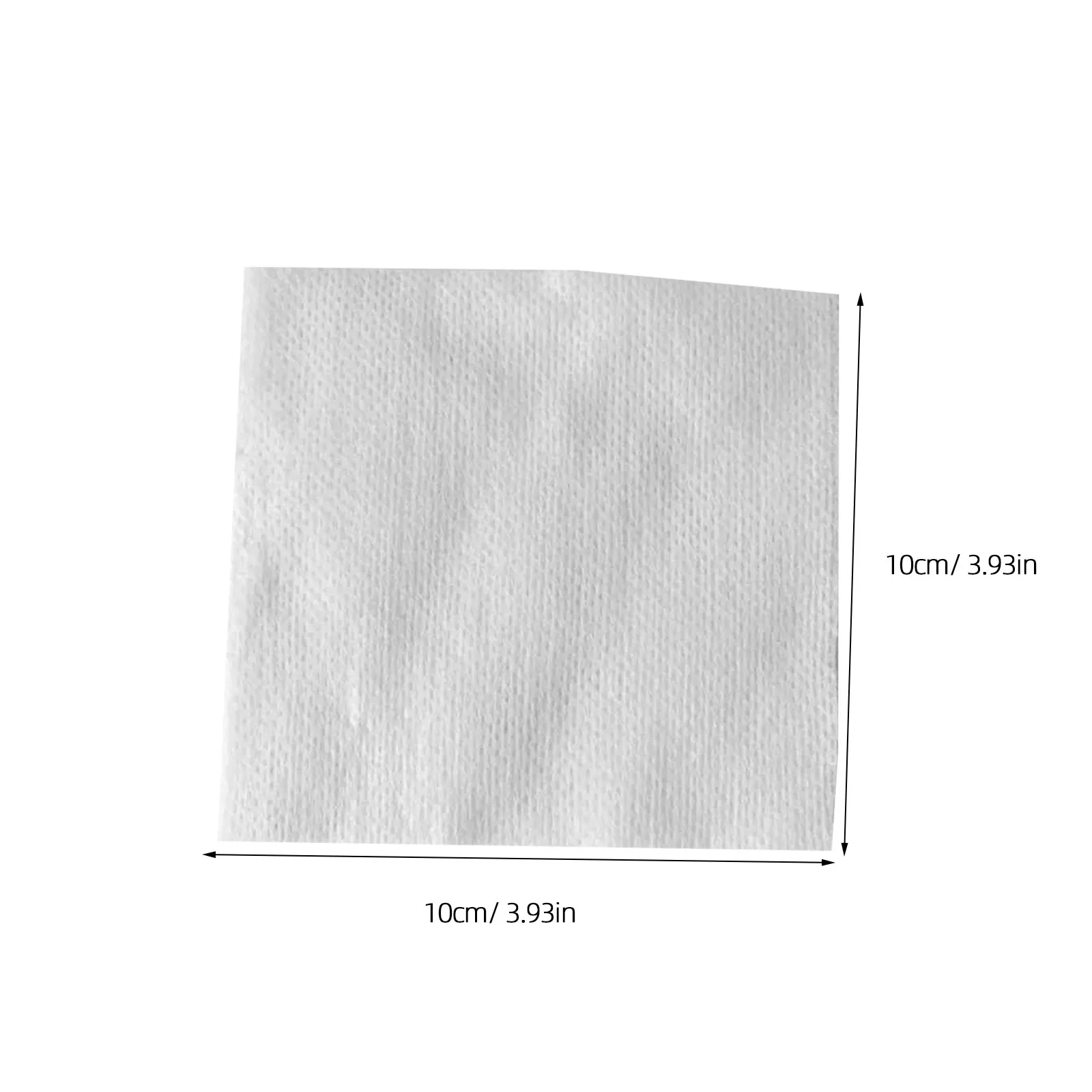 300Pcs Nonwoven Makeup Remover Pads Soft Absorbent Foldable Facial Cleansing Sheets for Home Salon Use Face Wipe Pads