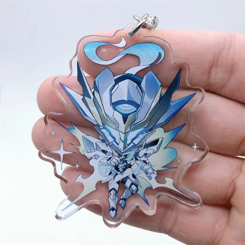 Game Honkai: Star Rail S.A.M. Cosplay Costume Keychain Anime Accessories Pendant Prop Badge