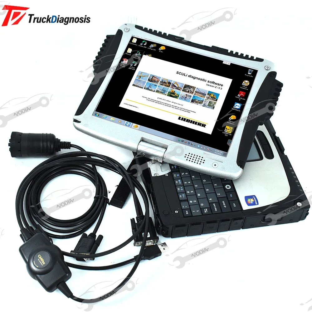 

Автоматический диагностический сканер для Sculi Liebherr диагностическое программное обеспечение жгут проводов Cf19 ноутбук Liebherr диагностический сканер инструмент