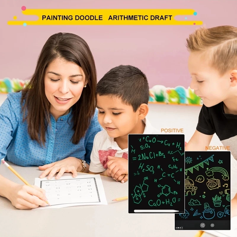 Children's Early Education Handwriting Board Adult Smart LCD Tablet Drawing Blackboard Graffiti Sketch Board 11.5 Inch