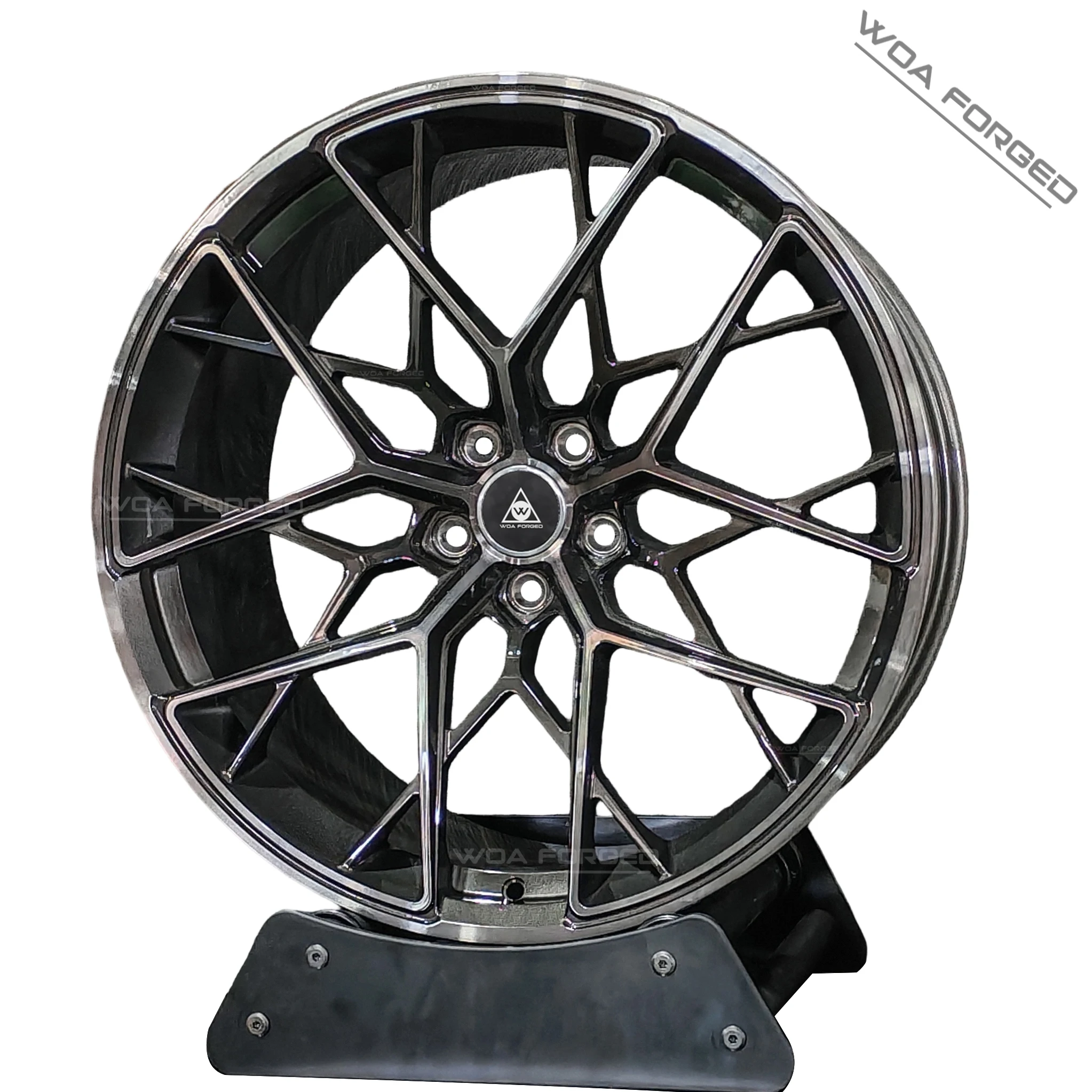 6061T6カスタムFF10マルチスポークスポーツカーホイール軽量鍛造アルミニウム5x114.3 PCD 35mm/40mm ET乗用車用新品