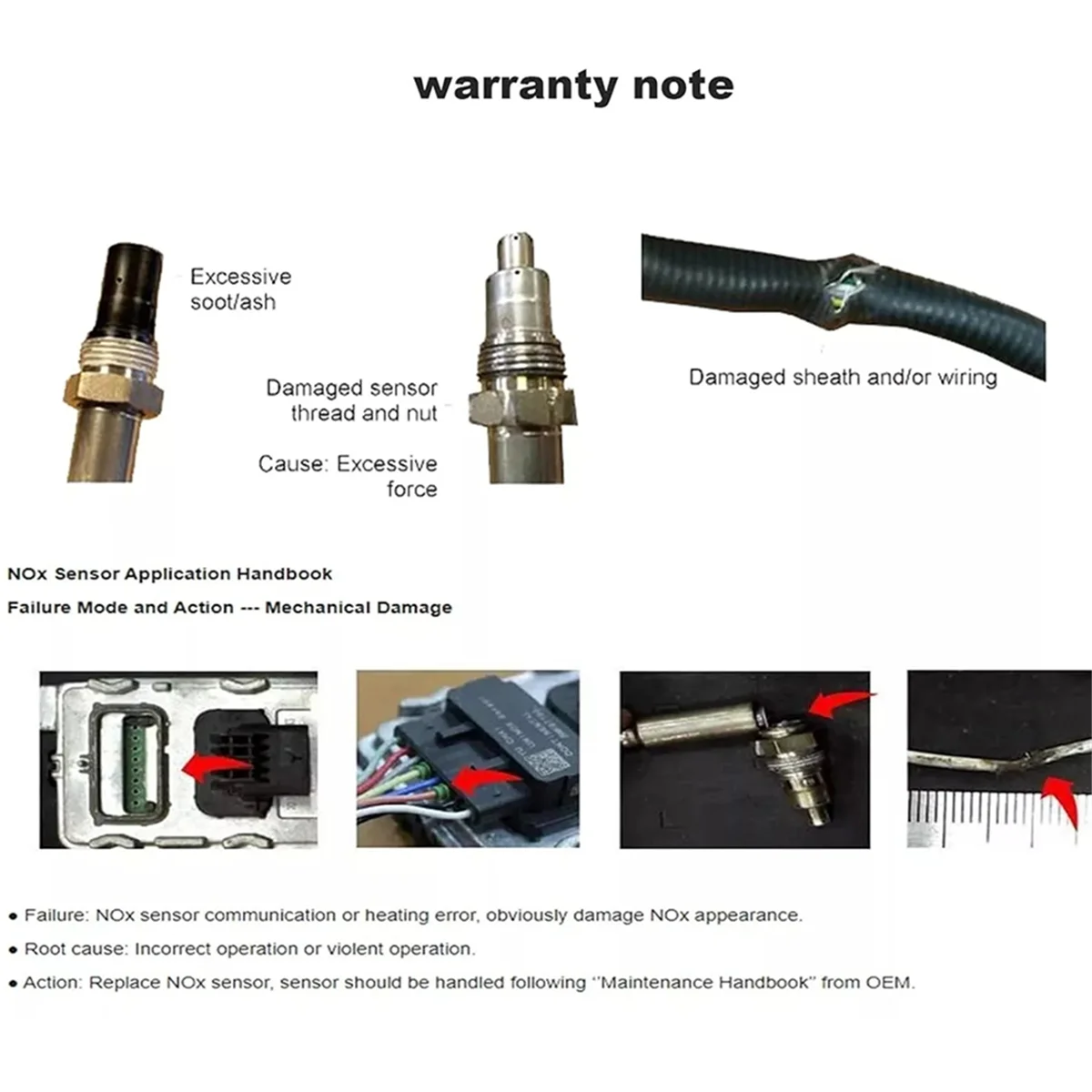 Датчик оксида азота Датчик NOx 04466642   0446-6642 для DEUTZ после KAT TCD2.9 TCD3.6 L04