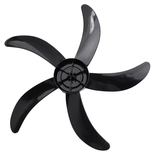 Imagen 2 del producto Asas de ventilador ABS de repuesto para el hogar, cinco hojas con cubierta de tuerca para soporte de mesa de Pedestal, ventilador eléctrico, accesorios generales, 1 ud.