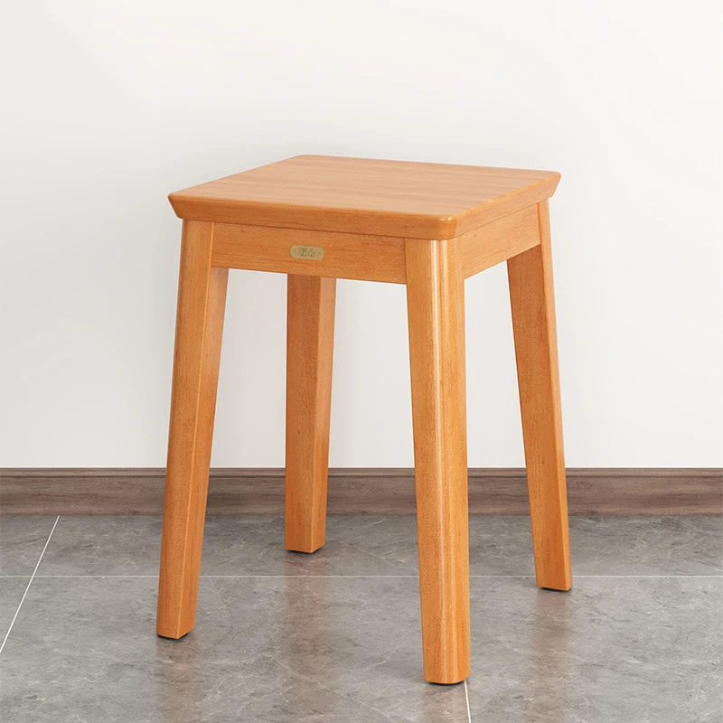 Dining Table Stool Wooden Chair Space Saving Furniture Minimalist Chairs Kitchen Design Stackable Sedie Sala Da Pranzo Stools