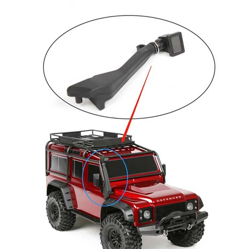 Imitacja Safari Snorkel dla Traxxas TRX-4 TRX4 T4 Defender 1/10 gąsienica RC części do ulepszenia samochodów akcesoria