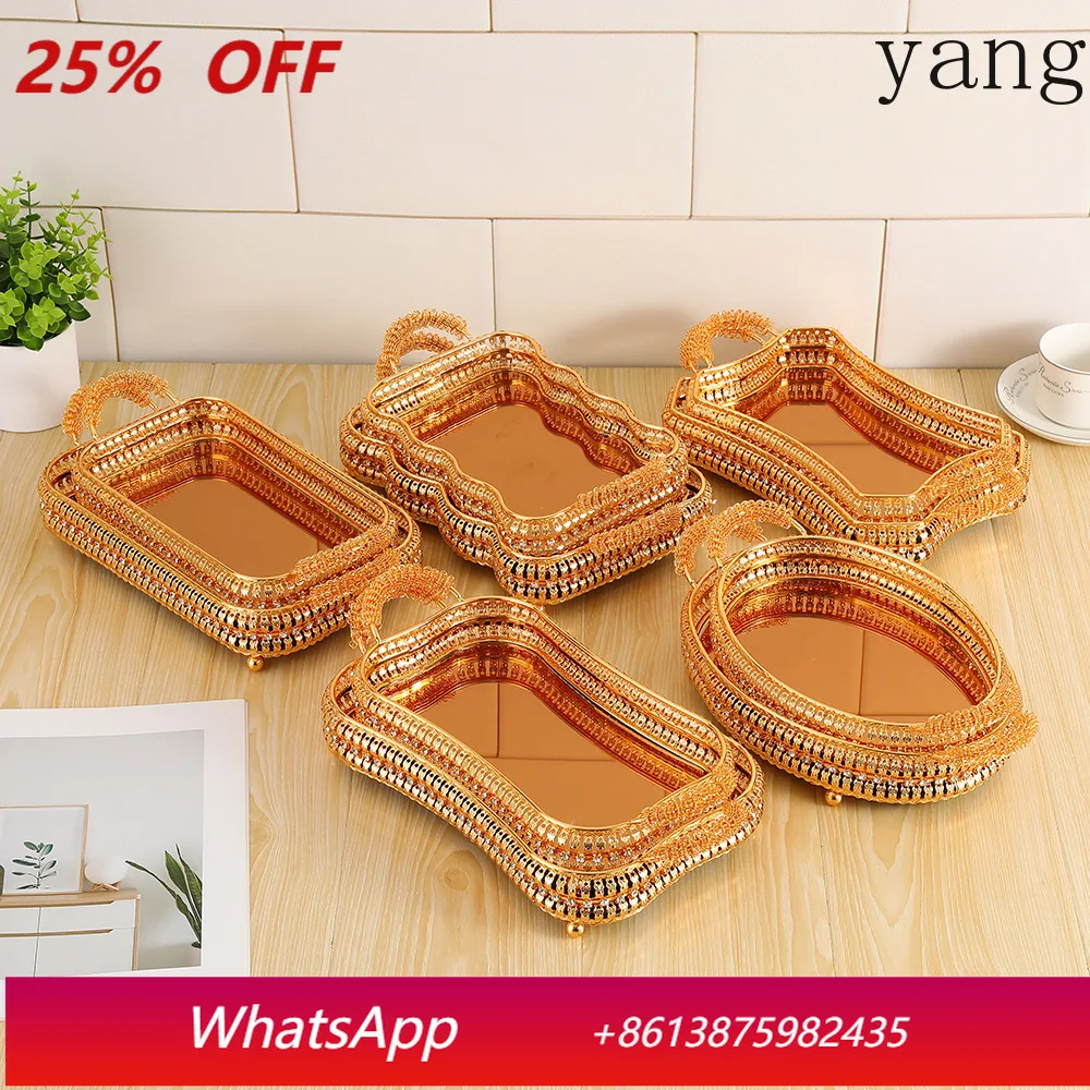 

CX Household Fruit Bowl Wrought Iron Size Set Snack Storage Basket