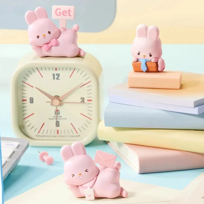 

MOMO BUNNY 24H LIFE DIARY Serise Blind Box Mystery Box Caixa Caja Dolls Gift Desktop Ornament Anime Figure Toys