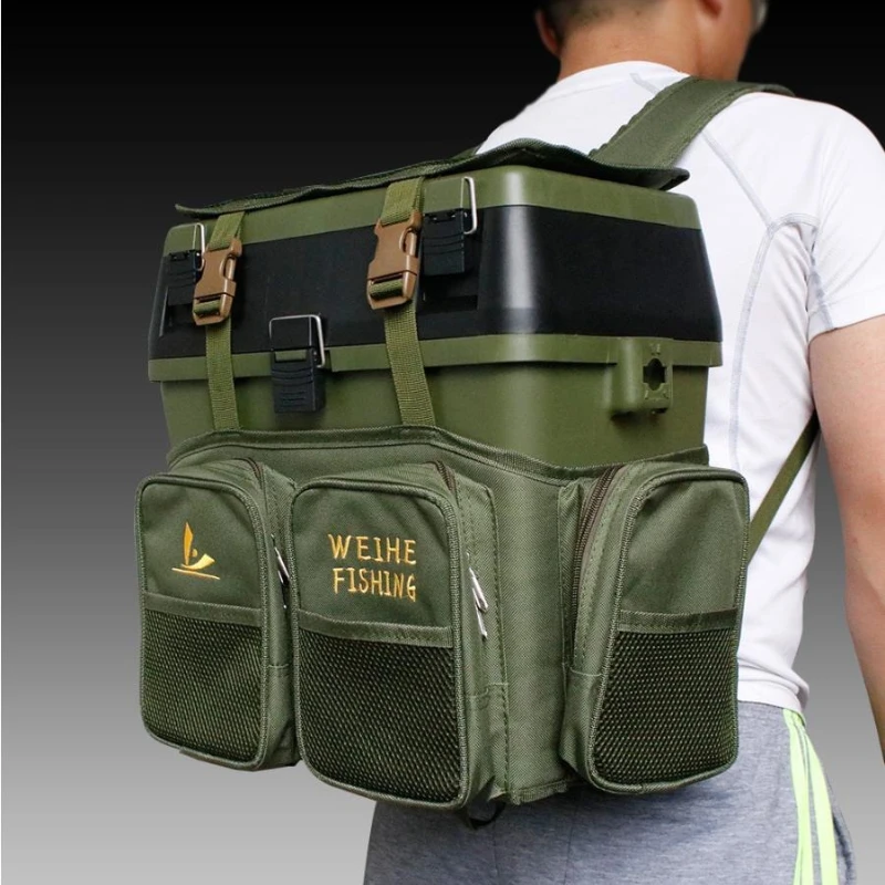 

Коробки для рыболовных снастей Расширительный рюкзак Ящик для инструментов Платформа Коробка для рыбалки на скалах Можно сидеть или переносить