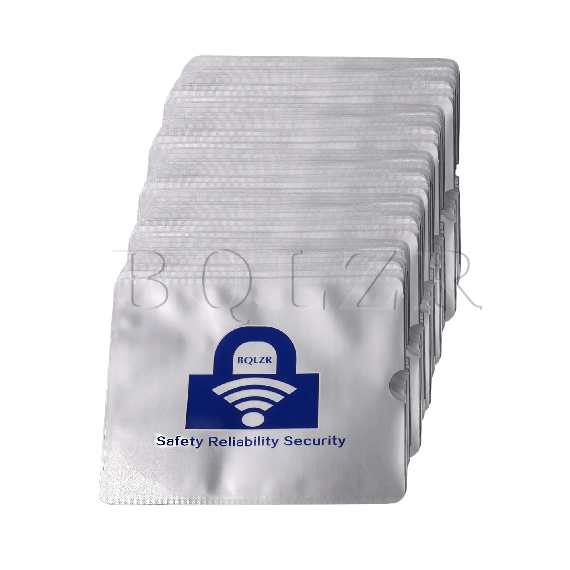 

BQLZR 200 Pieces Passport Credit Card Secure Holders 134x105m RFID Sleeves