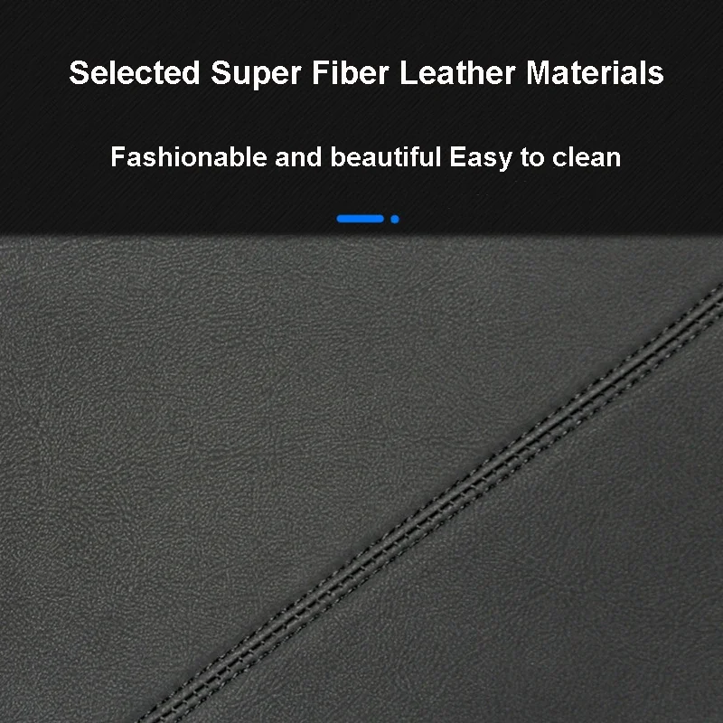 Anti Kick Pad for Tesla Model 3 Y Central Control Side Defense Pads Rear Door Protective Cover Leather Mat Interior Accessories
