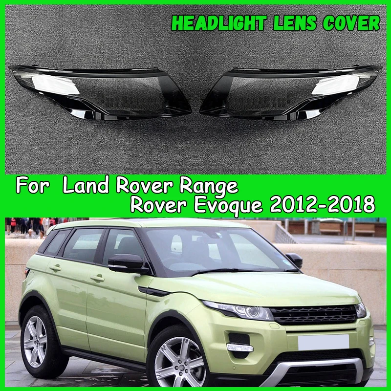 

For Land Rover Range Rover Evoque 2012-2018 Car headlight cover Headlamp Shade Head Lamp headlight lamp cover car accessories