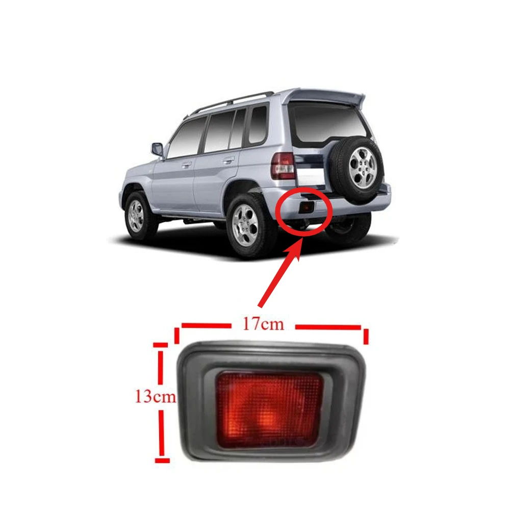 

1 Piece Rear Bumper Lamp for Pajero Mini Tail Bumper Lamp for Montero Pinin Tail Light for Shogun IO H76 H77 MR496705