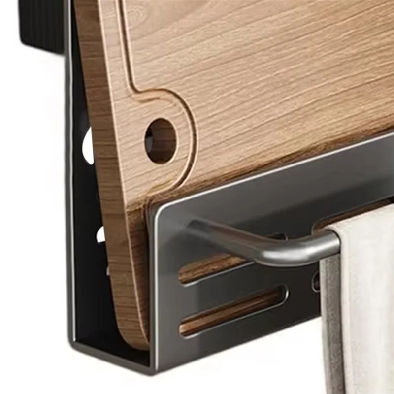 

P4-Multifunctional Kitchen Organizer Rack With Spice And Knife Holder, Chopstick Barrel, Essential Kitchen Accessories