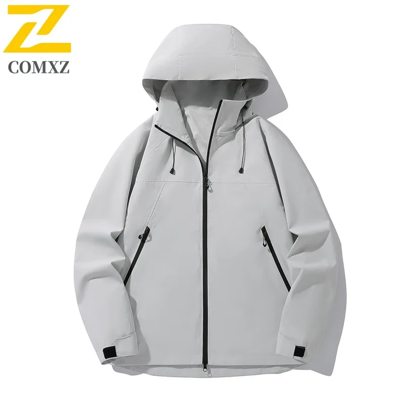 

COMXZ Мужская Chaqueta Классическая ветрозащитная уличная одежда для бега нахлыстом, рыбалки, охоты, легкая верхняя одежда, дышащие удобные куртки