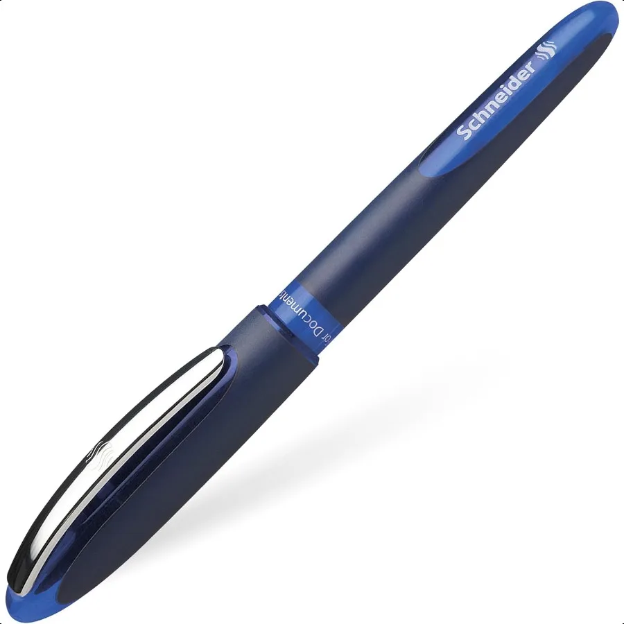 

One Busin Rollerball Pen 0.6 mm UltraSmooth Tip Blue Barrel Blue Ink Blister Pack of 1 Pen 78303